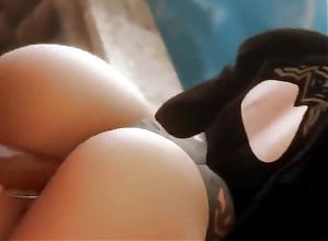2B Bent Over And Fucked